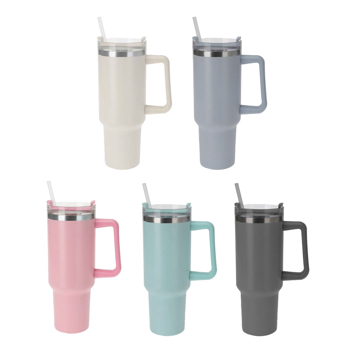 Vaso de acero inoxidable, 1200 ml.