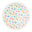 Excelentes platos para el hogar con lunares de 22,5 cm, 4 unidades.