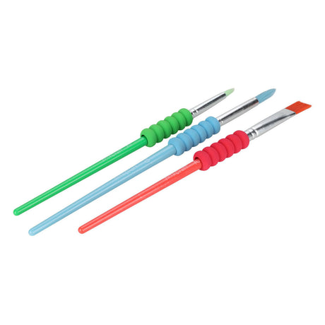 Juego de pinceles redondos 3 uds.
