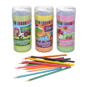 Lápices de colores, 24 uds.