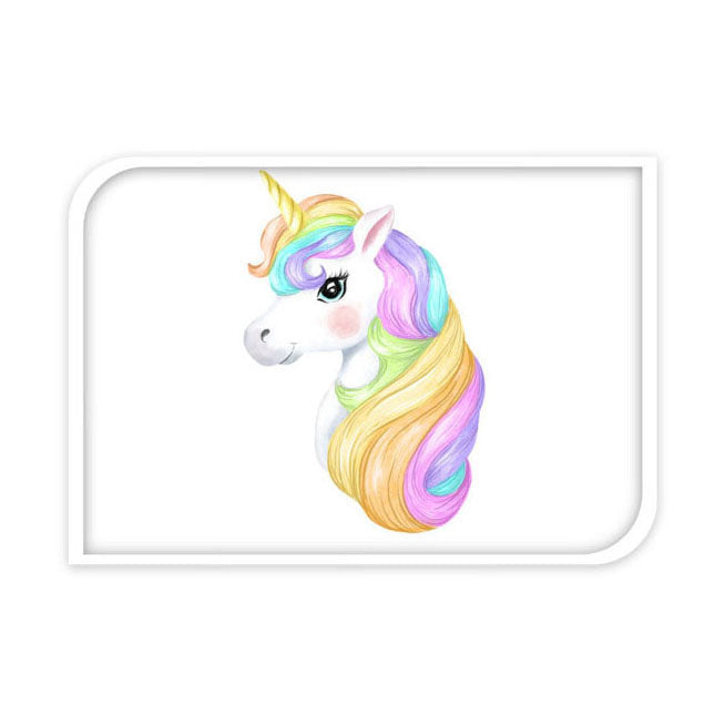 Papel de regalo unicornio, 4 mtr.