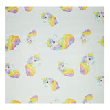Papel de regalo unicornio, 4 mtr.
