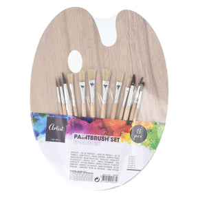 Paleta de juego de pinceles, 13 uds.