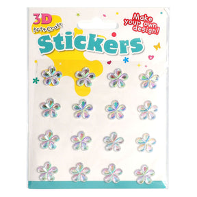 Pegatinas diseño floral, 16 uds.