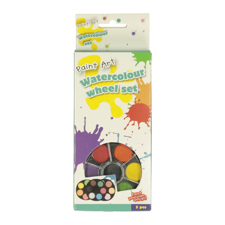 Set de acuarelas, 18 colores.