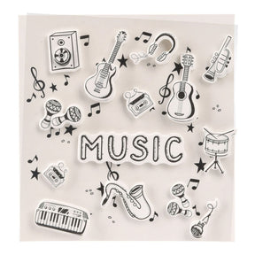 Vinilos diseño música 3d