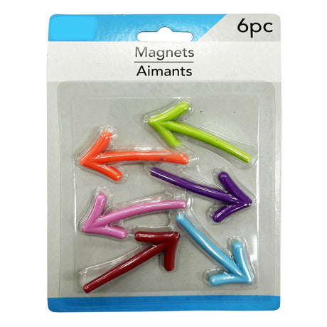 Imanes flechas, 6 uds.