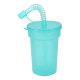 Koopman vasos de colores para beber, juguete con pajita, juego de 6 vasos de plástico.