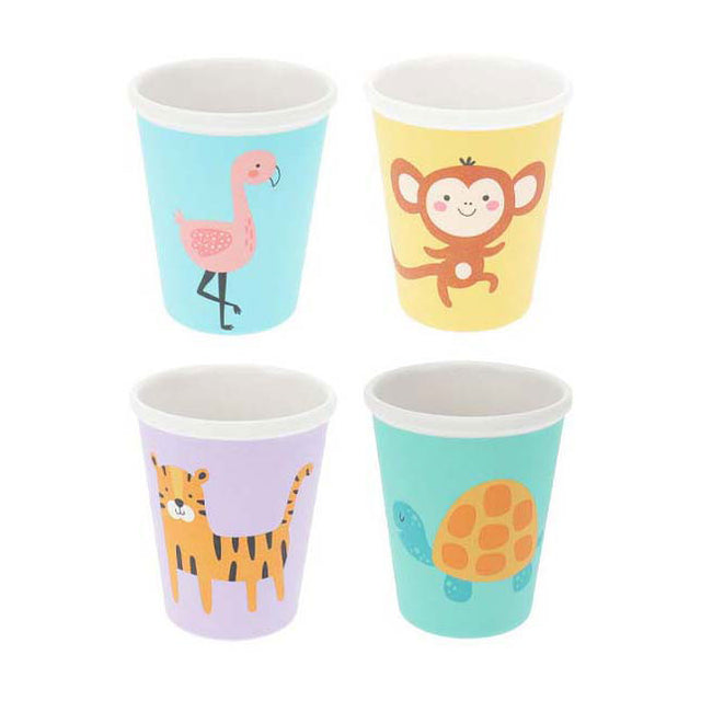 Vaso infantil animal melamina, 250ml