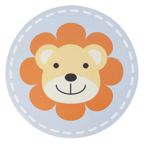 Koopman manteles individuales redondos con animales, juego de 12, 38 cm