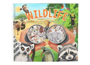 Depesche - crea tu libro de pegatinas de vida salvaje