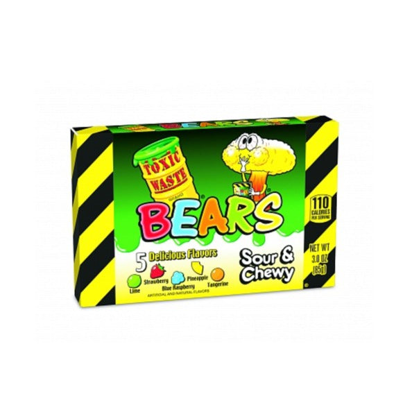 Caja teatro ositos de goma residuos tóxicos (12x 85gr)