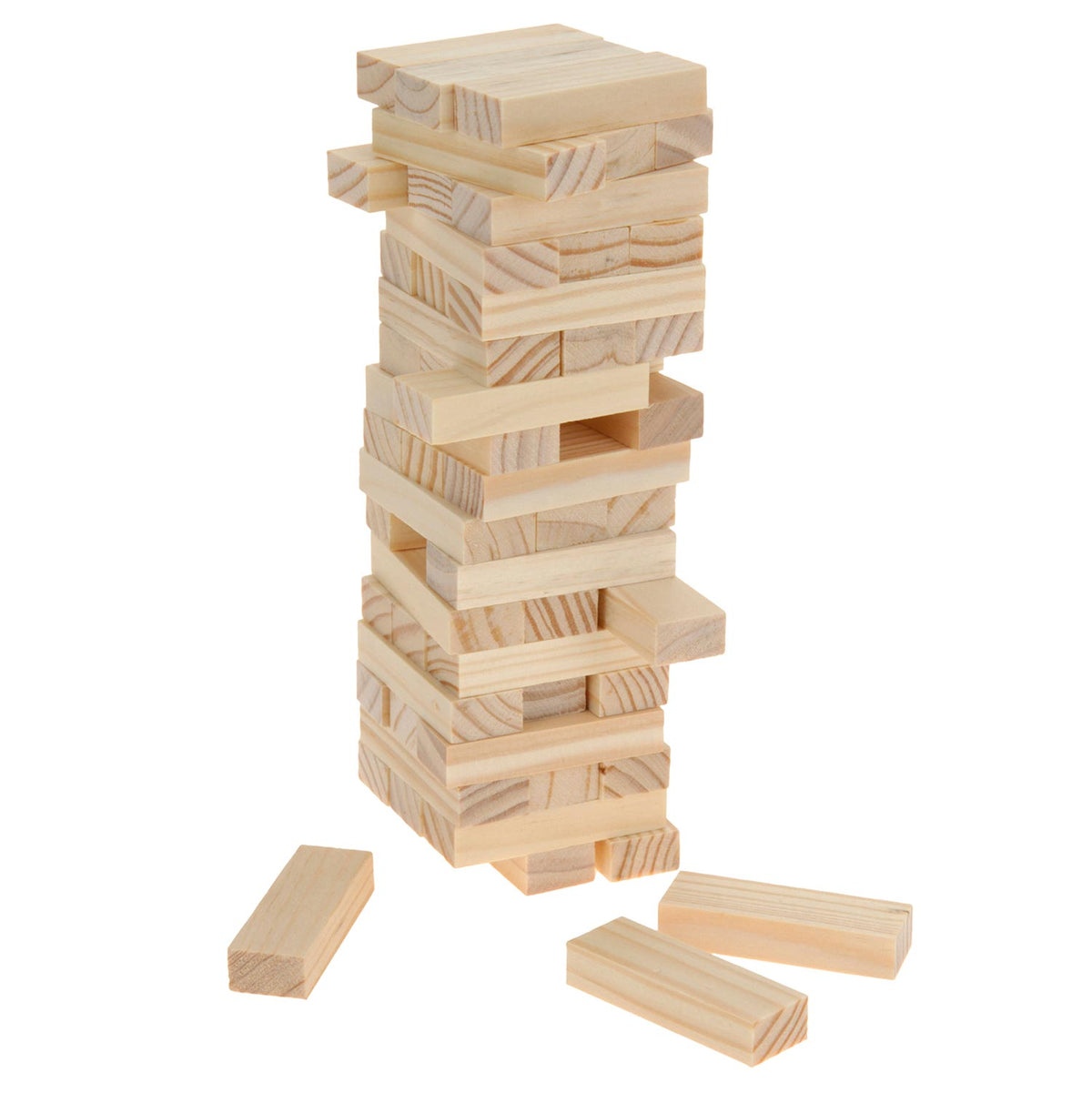 Mini de madera de la torre de pila