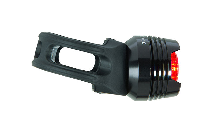 Luz rfr diamante 'red led' negra