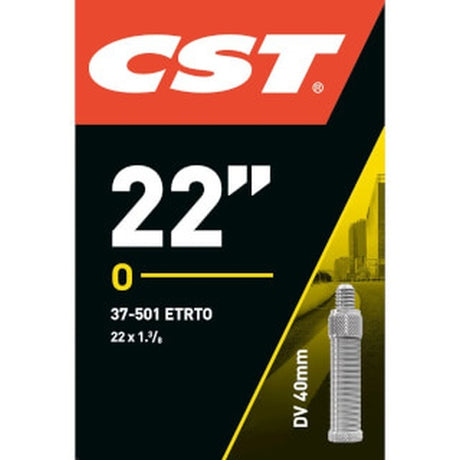 Tubo interno CST 22 x 1.75 (47-457) DV 40 mm negro