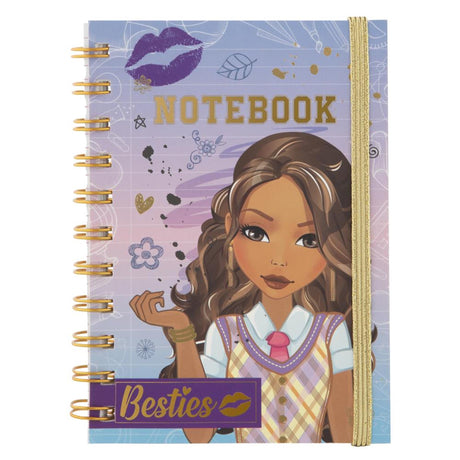 Grafix cuaderno besties a6 60 páginas