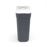 Curver cubo de basura listo para recoger 30l - gris oscuro gris claro