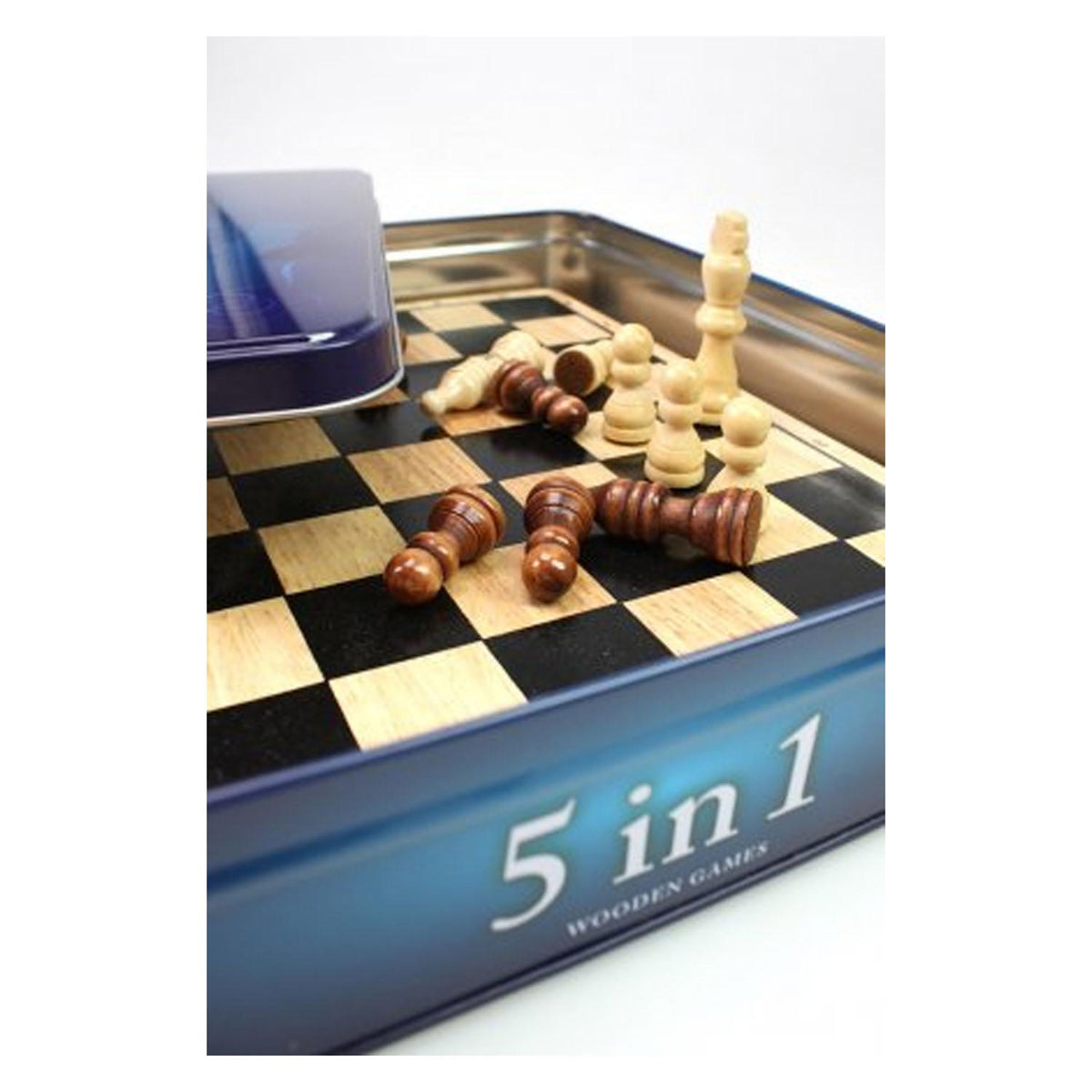 Juegos tácticos de madera, 5en1