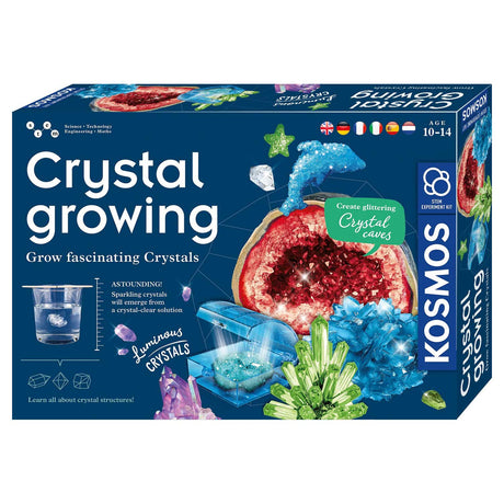 Conjunto de experimentos con cristales del cosmos.