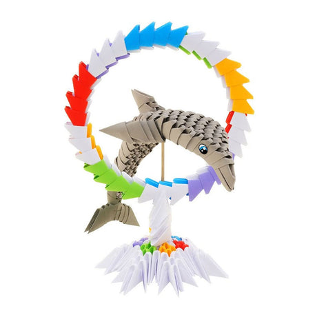 Alexander juguetes origami 3d - delfín, 343 uds.