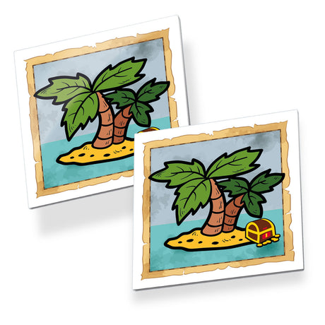 Tactic Memo Pirates - Juego de notas - Encuentra las parejas adecuadas - Piratas, cofres del tesoro y aventuras - Juego de mesa para niños y familias - De 2 a 6 jugadores - A partir de 3 años