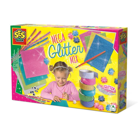 Set de manualidades ses mega purpurina 14109