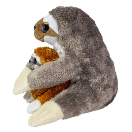 Peluche Lumo stars - perezoso caramelo y café, 24cm
