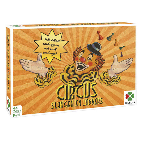 Juegos de mesa Selecta del pasado: serpientes y escaleras de circo