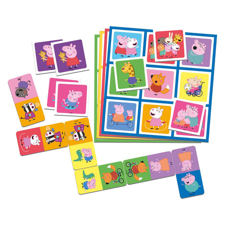 Selecta peppa pig 3n1 memo loto domino