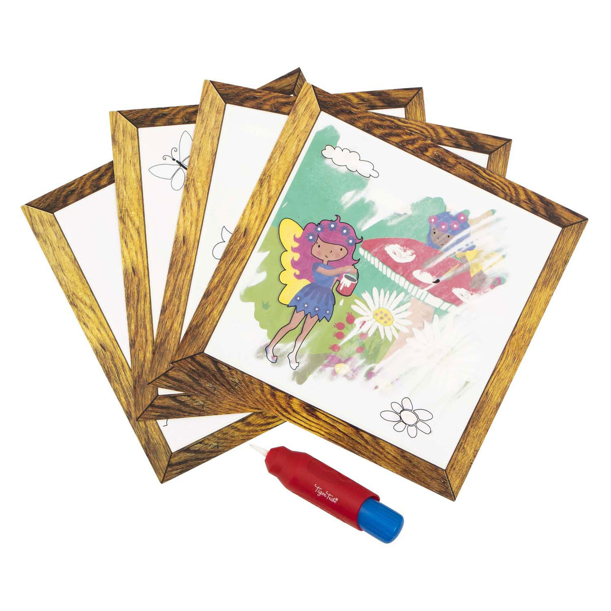 Tribu tigre | mundo de pintura mágica - jardín mágico de hadas