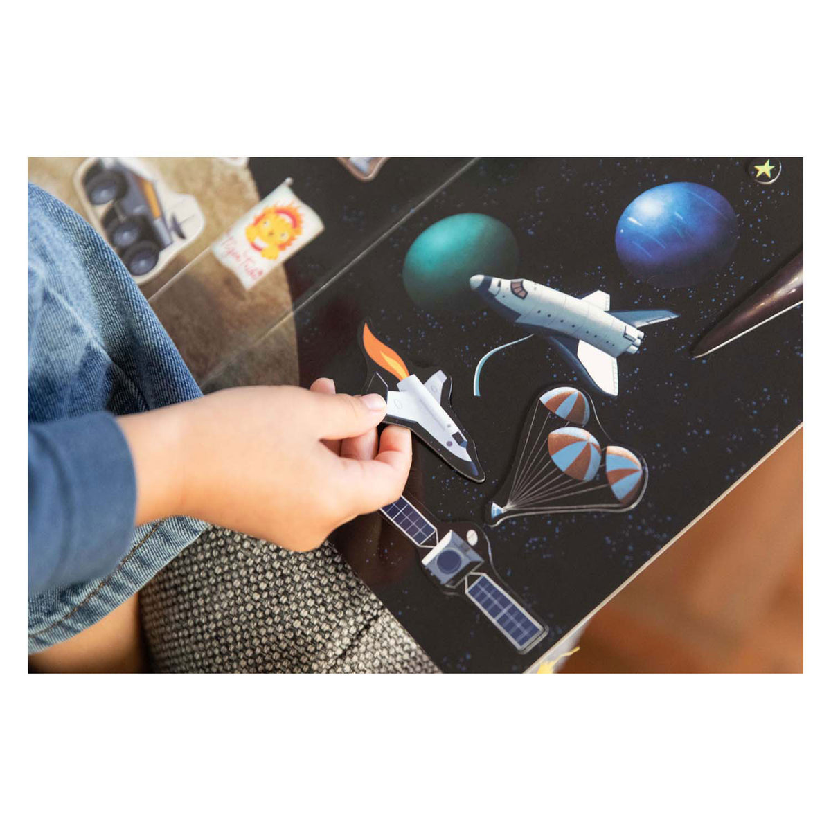 Selecta magna carry - libro magnético explorador espacial
