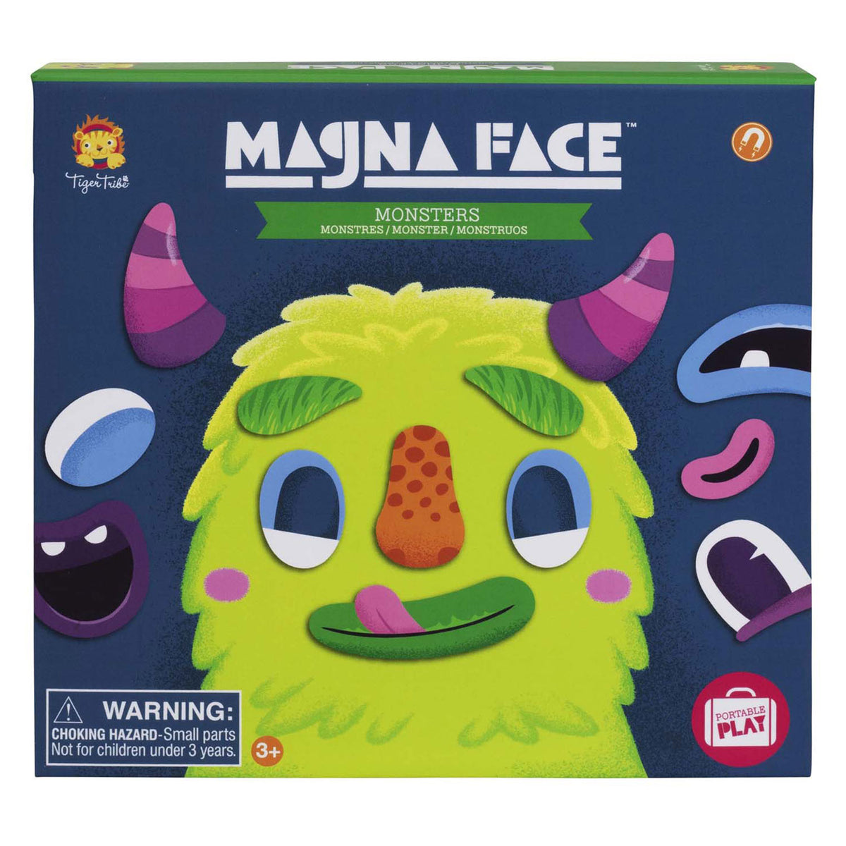 Selecta magna face - juego de imanes de monstruos