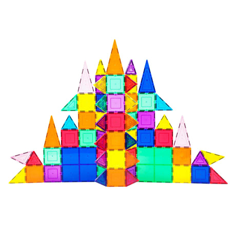 Picasso Tiles Tactic - juguetes de construcción - azulejos magnéticos - azulejos magnéticos - juego - juguetes de tallo - juguetes de construcción creativos - 101 piezas - a partir de 3 años