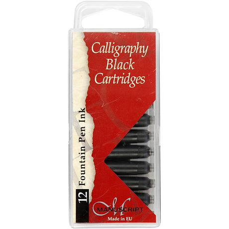 Creativ Company Calligraphy rellenos negros, 12º.