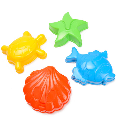 Androni moldes de arena animales marinos 12cm