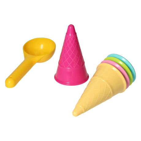 Set de helado de arena Androni - 6 piezas.