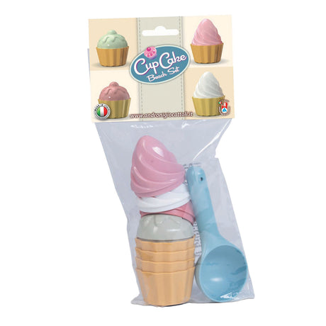 Moldes de arena para cupcakes Androni con pala, 9 uds.