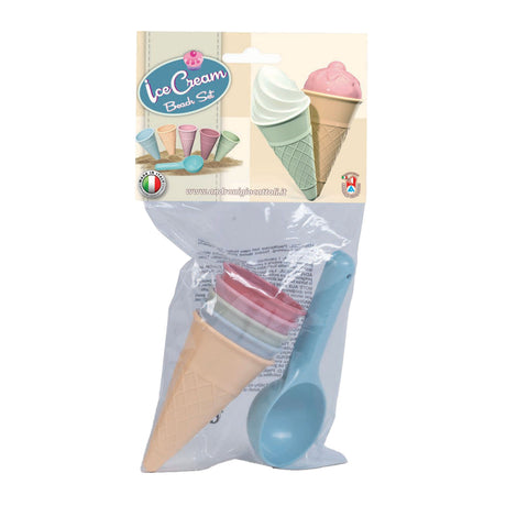 Moldes de arena para helado Androni con pala, 6 piezas.