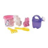 Mochila Androni con set de playa de unicornio, 6 piezas.