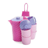 Juego de café Dantoy rosa, lila 17 uds.