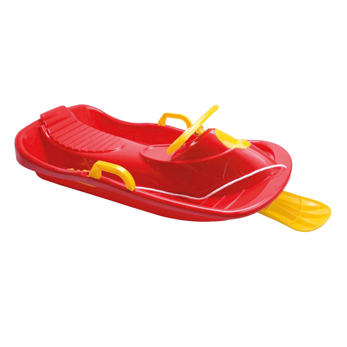 Dantoy bobsleigh orientable rojo, 95 cm