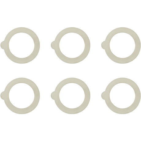 Bormioli rocco fido aro para tarros de conservas redondo de goma 90 mm 6 piezas para tarros de conservas
