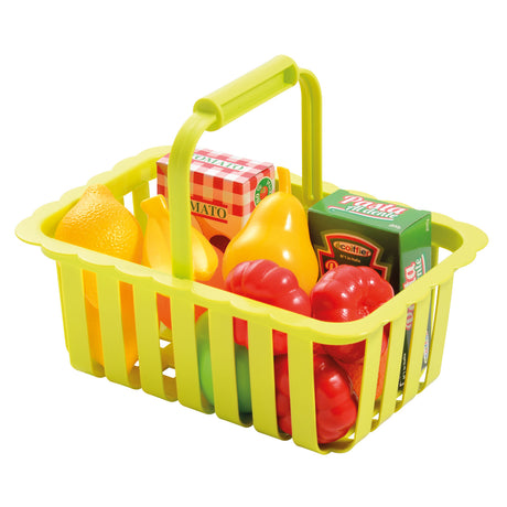 Cesta de compra Ecoiffier 100% chef con accesorios