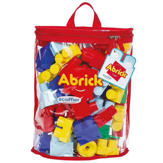 Abrick écoiffier maxi: bolso con 50 bloques de construcción