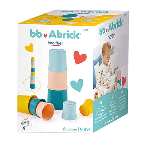 Torre apilable Écoiffier ecoiffier bb abrick - 8 uds.