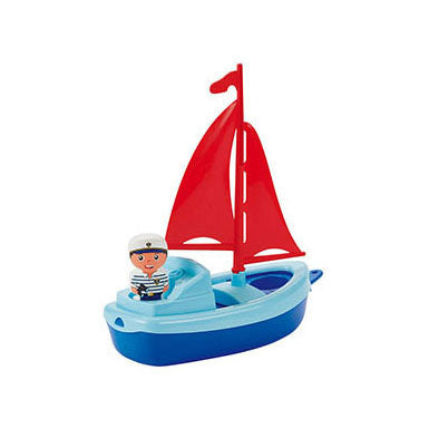 Velero Ecoiffier con figura de juego - 22cm