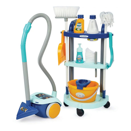 Écoiffier carro de limpieza para el hogar ecoiffier clean con aspirador
