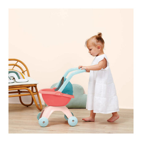 Écoiffier cochecito de muñeca ecoiffier pastel