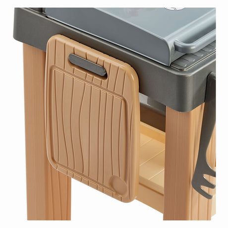 Cocina de verano ecoiffier ecoiffier con barbacoa y horno para pizza - 27 uds.