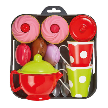 Set de juego de cupcakes en bandeja 100% chef Écoiffier ecoiffier - 12 piezas.